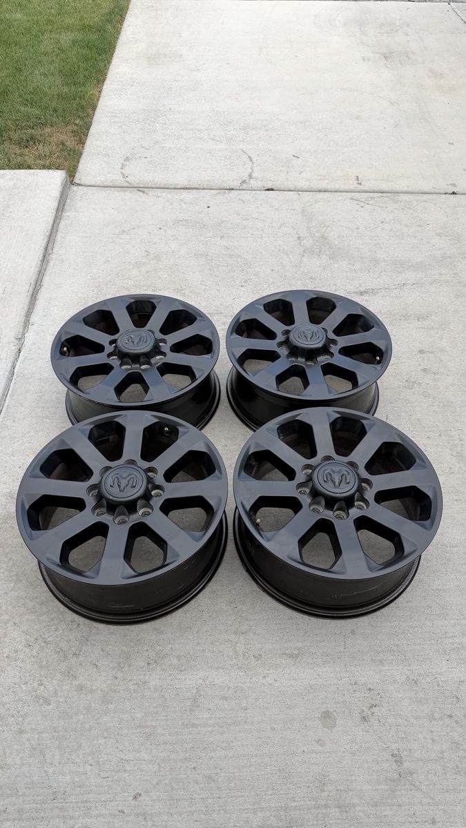 Dodge Ram 3500 Rims 20” like new