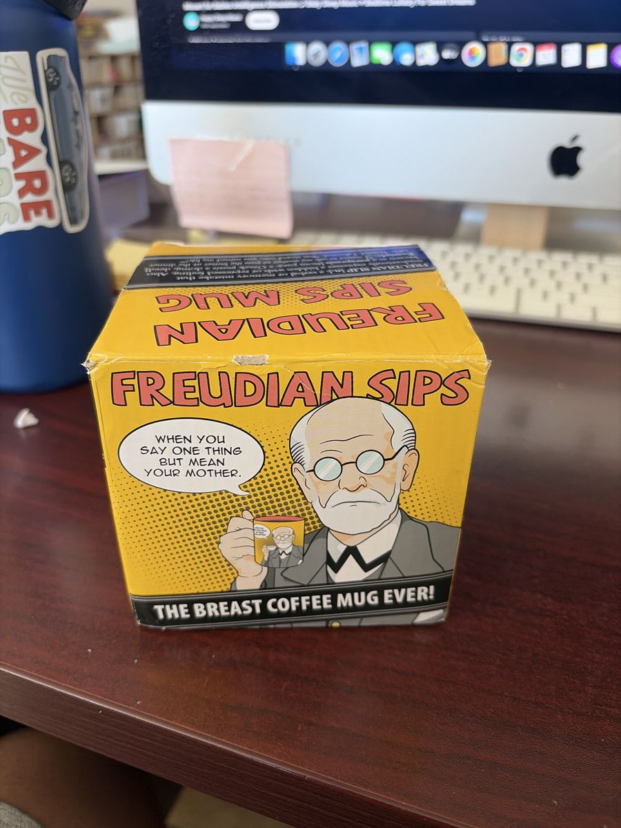 Limited edition Freudian Sips mug