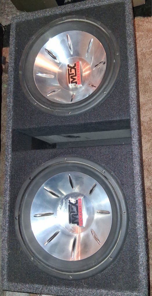 MTX Audio Dual Subwoofer Enclosure - 2x12 Thunder 6000 Series Subs