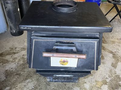 Safire Gem Wood Stove W/ Chimney