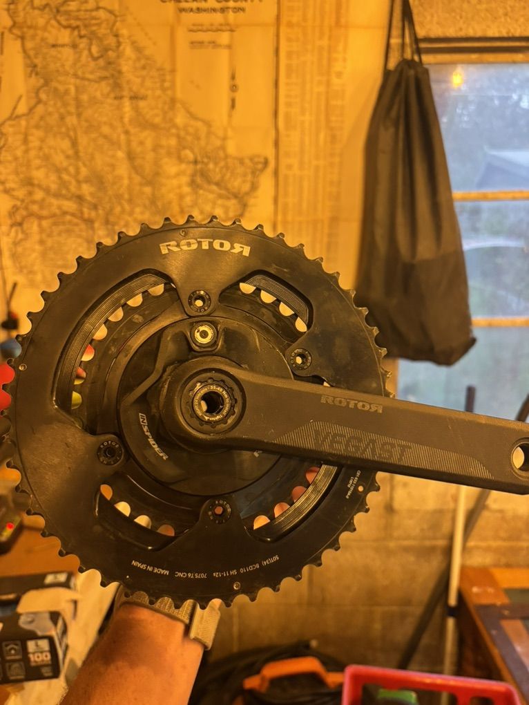 Rotor Veghast Crankset W Power Meter