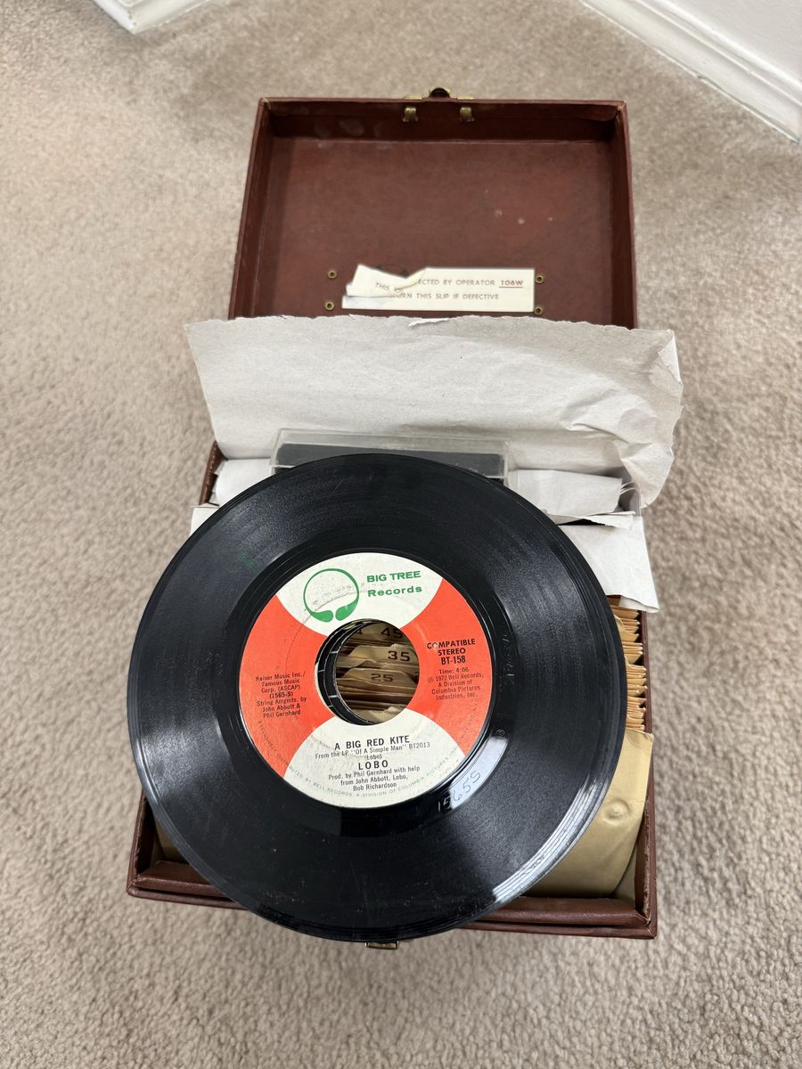 Vintage Records (79 records, 45 RPM / 7" SINGLES & EPs) - Listed price "or best offer" (OBO)