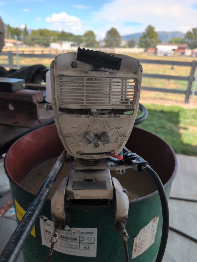 trolling motor 1960s Clinton Outboard Boat Motor 5 hp Outboard Engine