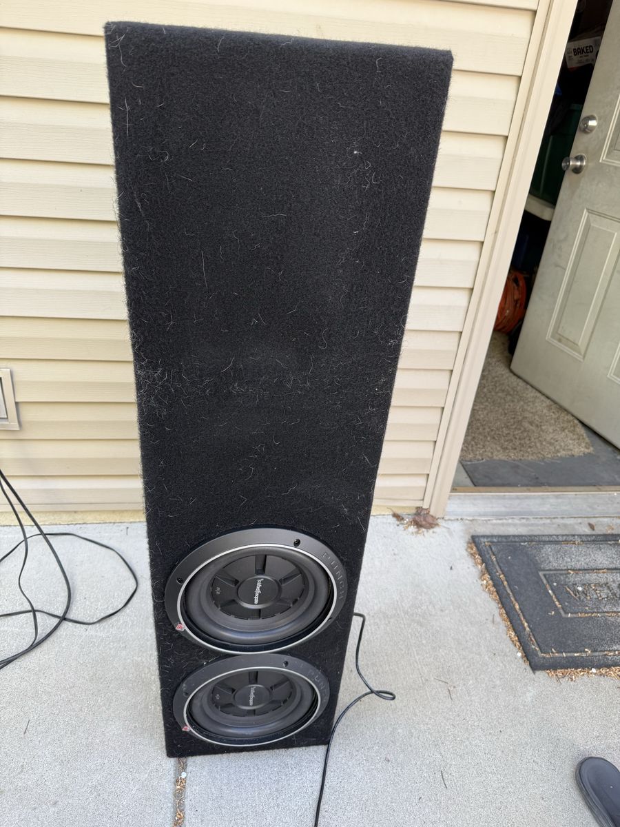 Rockford Fosgate Punch 8 Inch Subs For F150