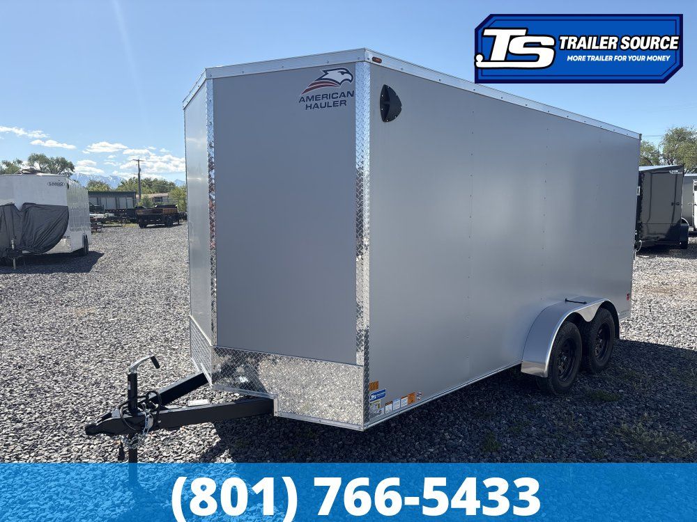 7x16 American Hauler Arrow Deluxe Enclosed Cargo Trailer - 7'0" Interior - 7K GVWR -