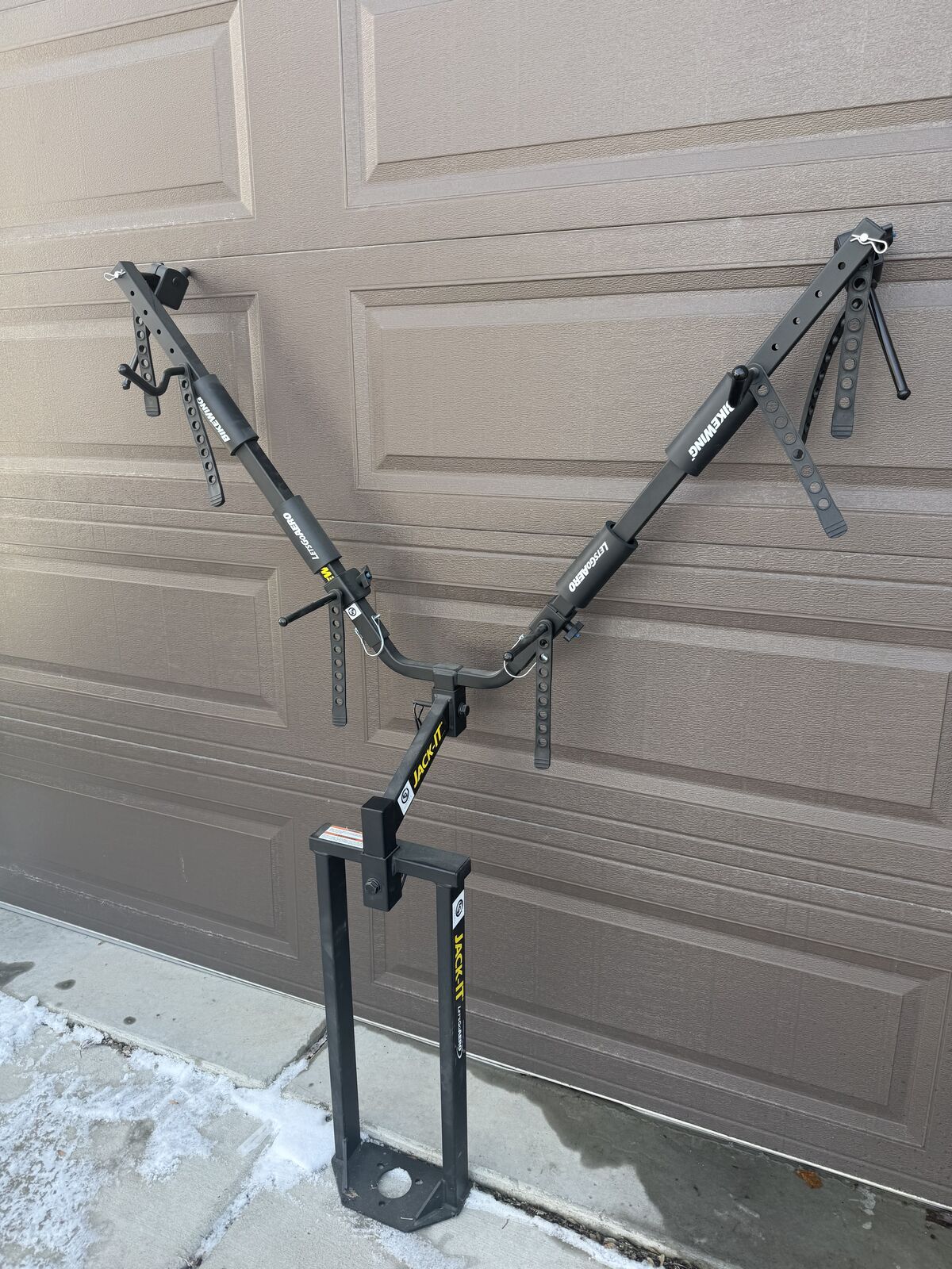 Jack It Bike Rack For Trailer