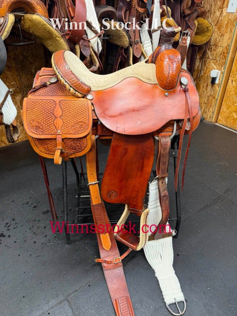 15.5" Circle Y - all around saddle