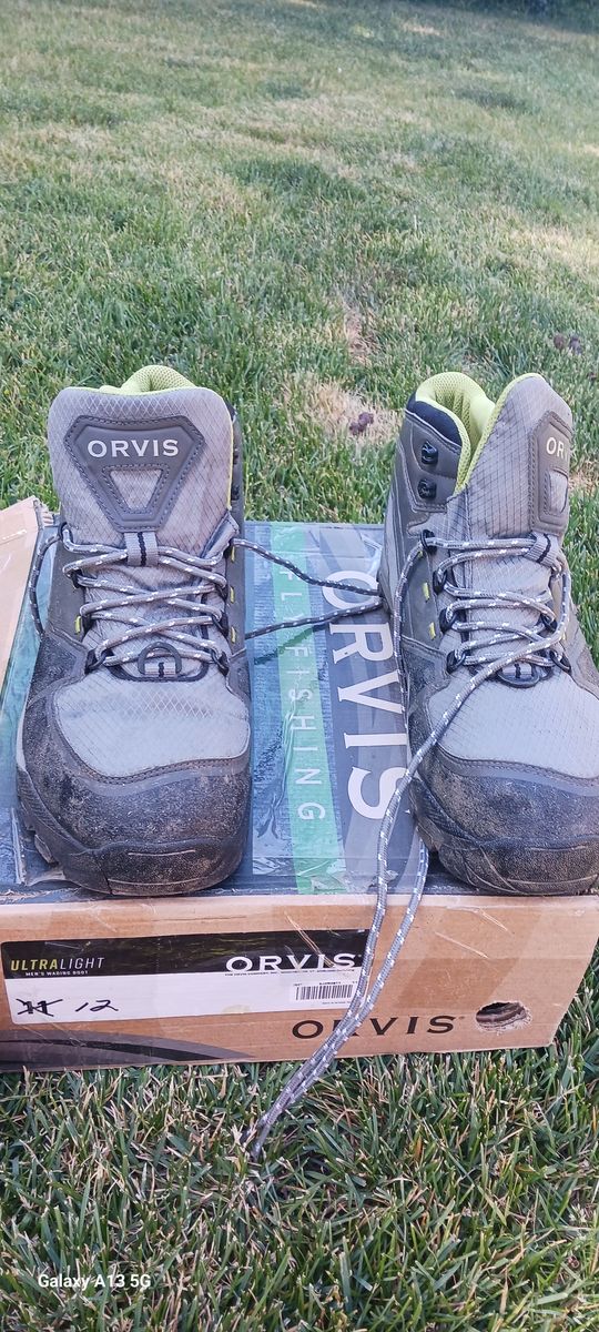 Orvis Ultralight Fly Fishing Wading Boots Nice!