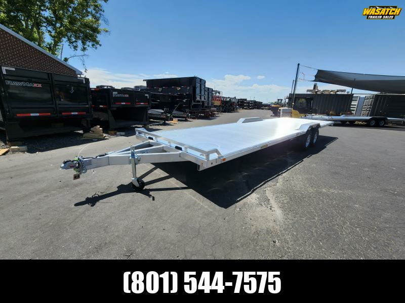 2026 Aluma WB28H 10K Wide Body Flatdeck (8X28) Utility Trailer