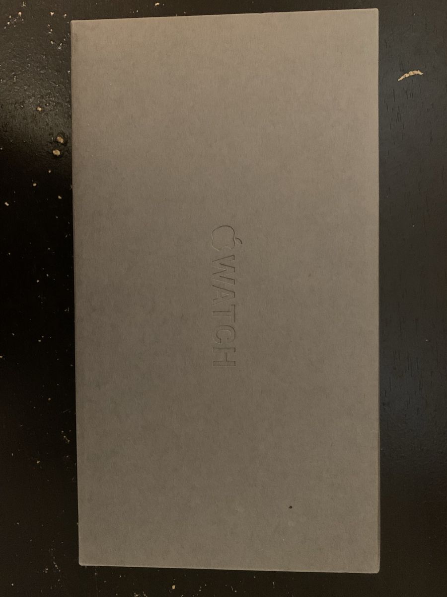 Black Apple Watch Ultra 3