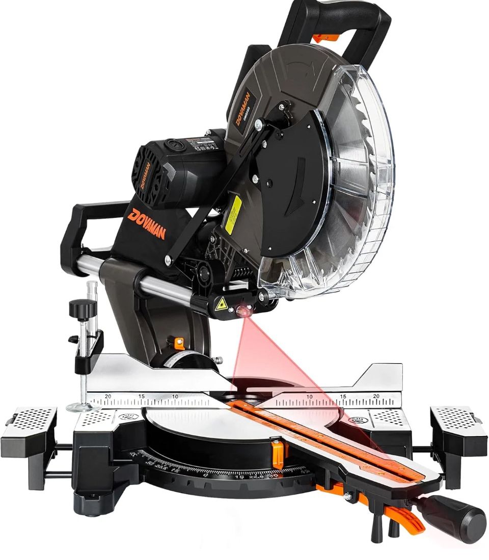 New Dovaman 12in Compound Sliding Miter Saw