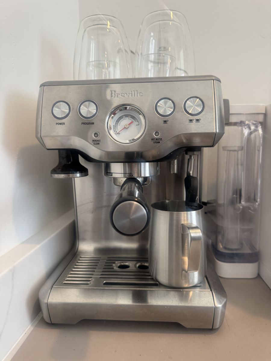 Breville Infuser Espresso Machine BES840XL, Brushed Stainless Steel