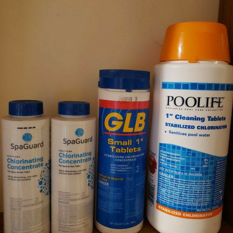 Chlorine for Pools and Spas