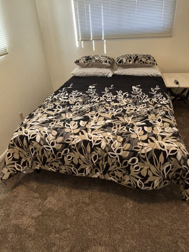 New! Adjustable Frame With Free Mattress!