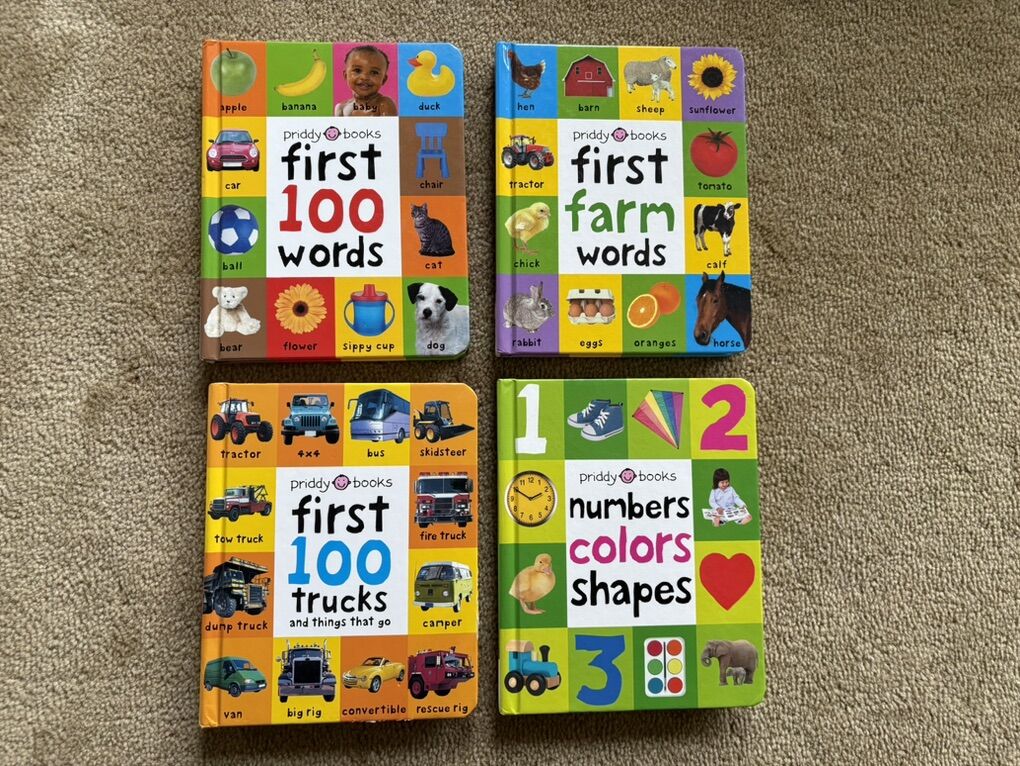 Four Priddy Board Books