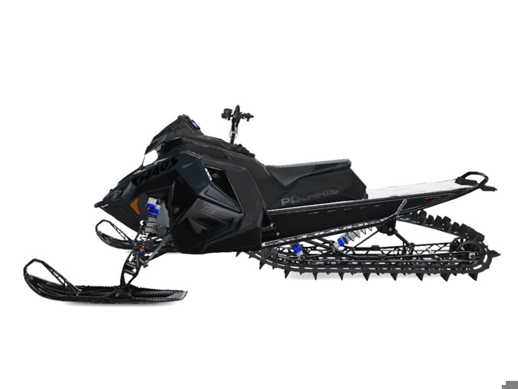 2026 Polaris 850 RMK Khaos 155 Gloss Black / Blue