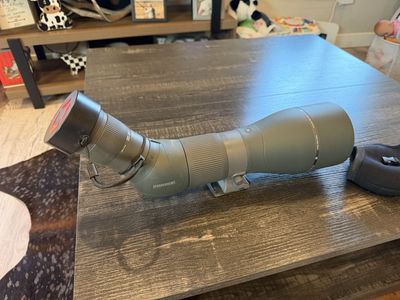 Vortex Razor 85mm ultra high definition angled spotting scope.