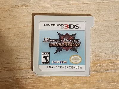 Monster Hunter Generations Nintendo 3DS Game Cartridge