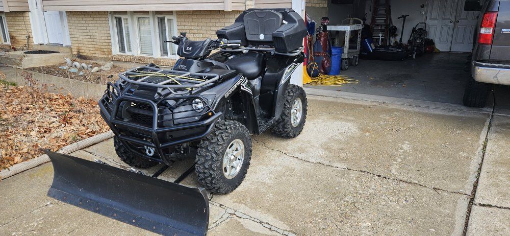 2015 Kawasaki Brute Force 750 4x4 ATV - Only 2496 Miles! Plow & Heated Grips Included