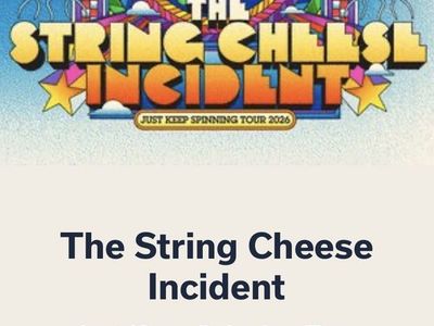 The String Cheese Incident: Just Keep Spinning Tour 2026 - Concert Ticket RED BUTTE GARDEN