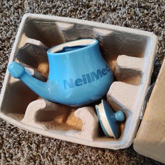 neti pot brand new never used for nose congestion flush