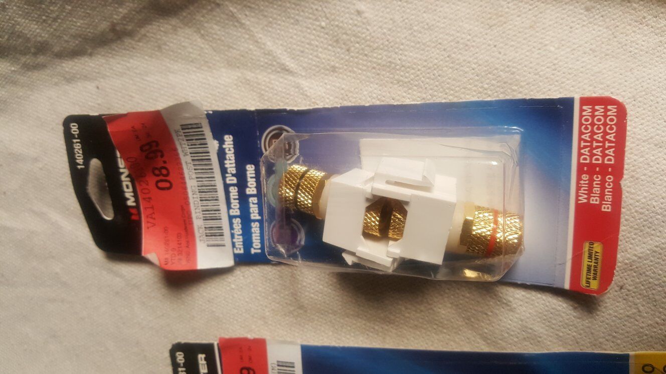 Monster Binding Posts Keystone Inserts