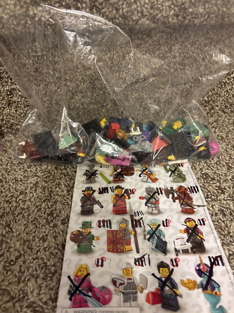 Lego Series 6 CMF Complete! Loose