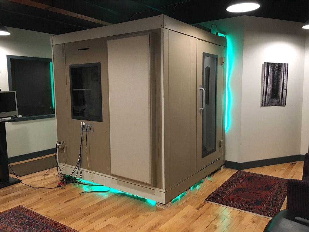 Sound Isolation Booth - recording/testing