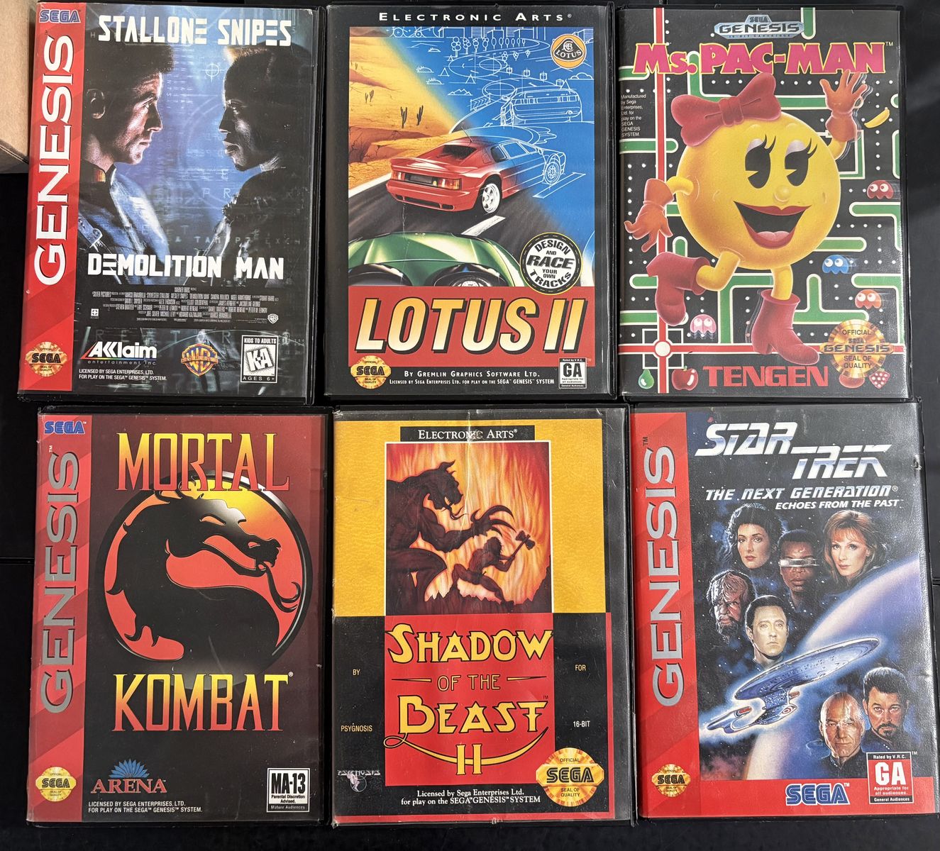Sega Genesis Games