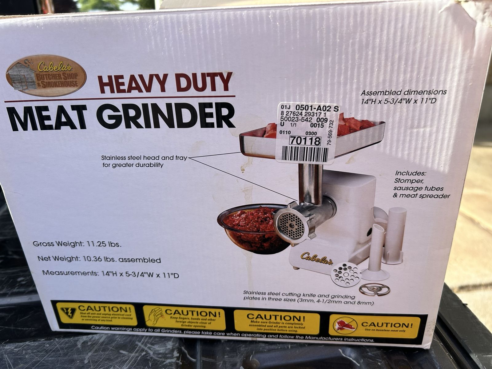 Cabelas Heavy Duty Meat Grinder