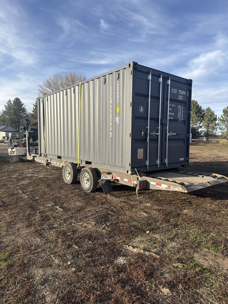 New Container Ready For Delivery