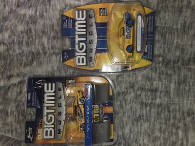Jada Toys dub city 71 gto and 69 corvette zl1