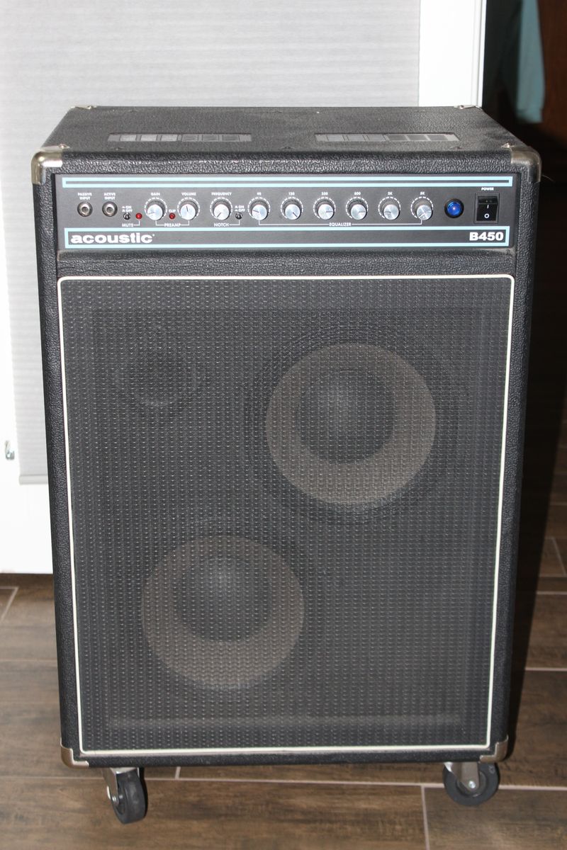 B450 450 W 2×10″ Bass Guitar Combo