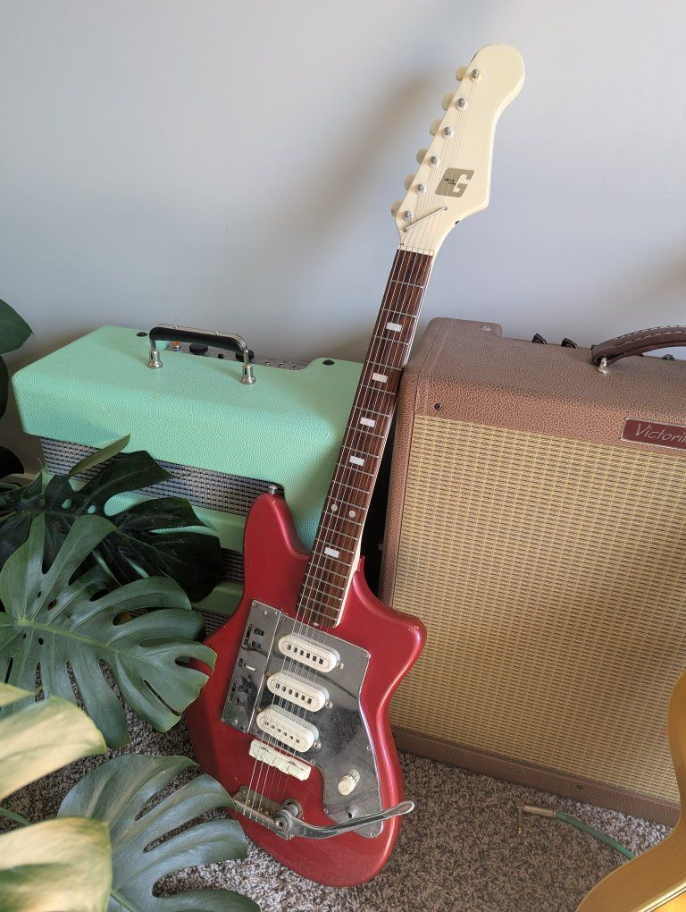 60's Guyatone Rose Metallic LG-130T