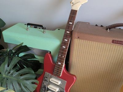 60's Guyatone Rose Metallic LG-130T