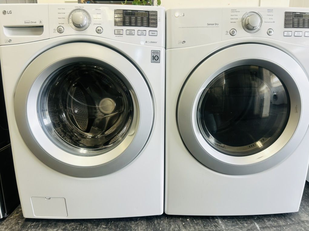 Lg Electric Front Load Set