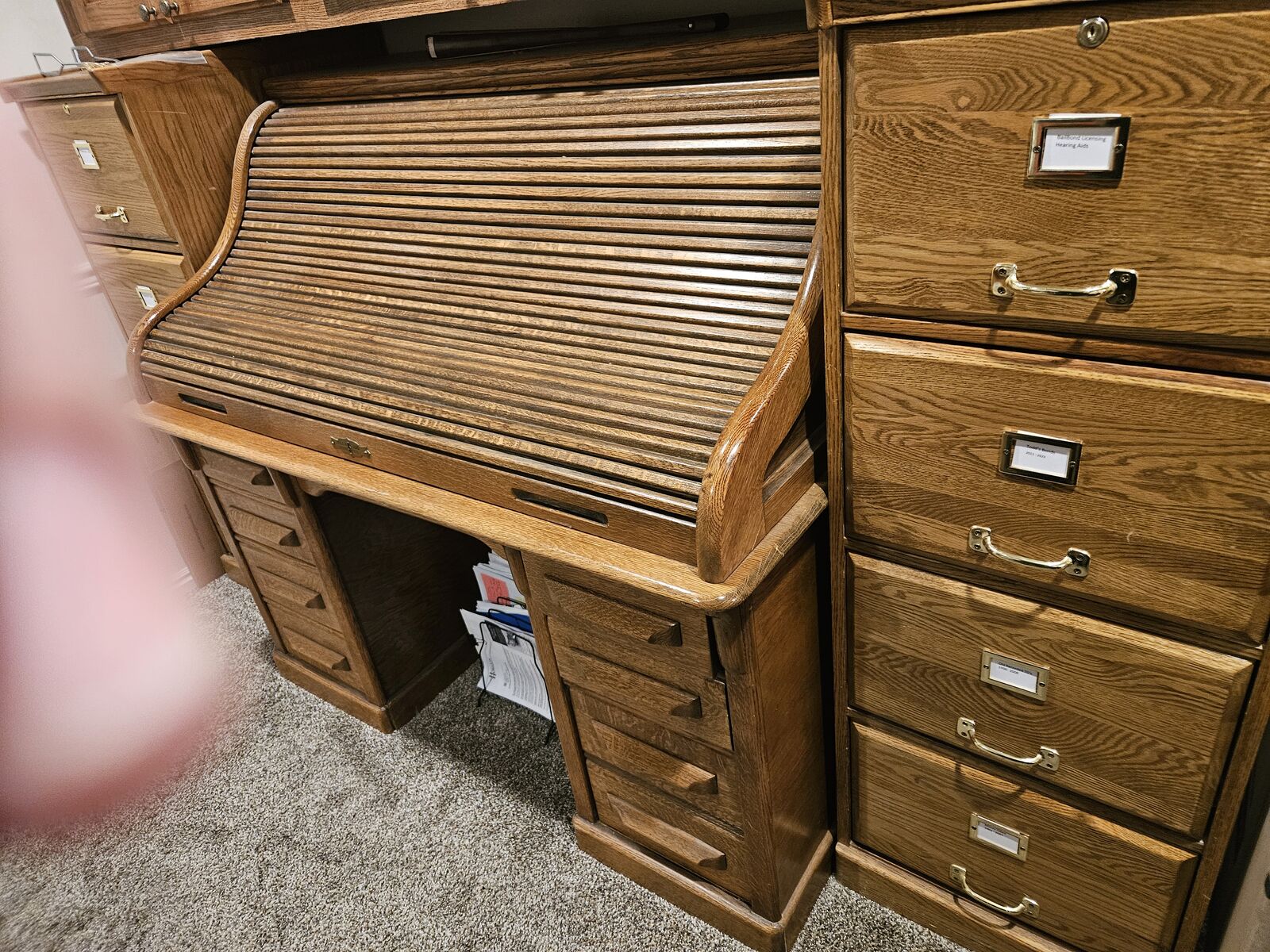 Beautiful Roll Top Desk