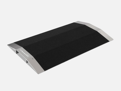 Ruedamann 1.5 in Aluminum Threshold Ramp Wheelchair Scooter Door Bridge 600lb