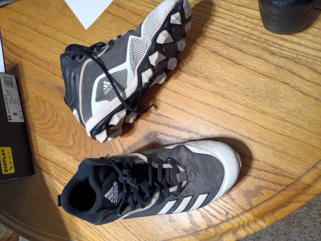 Adidas Cleats Size 6