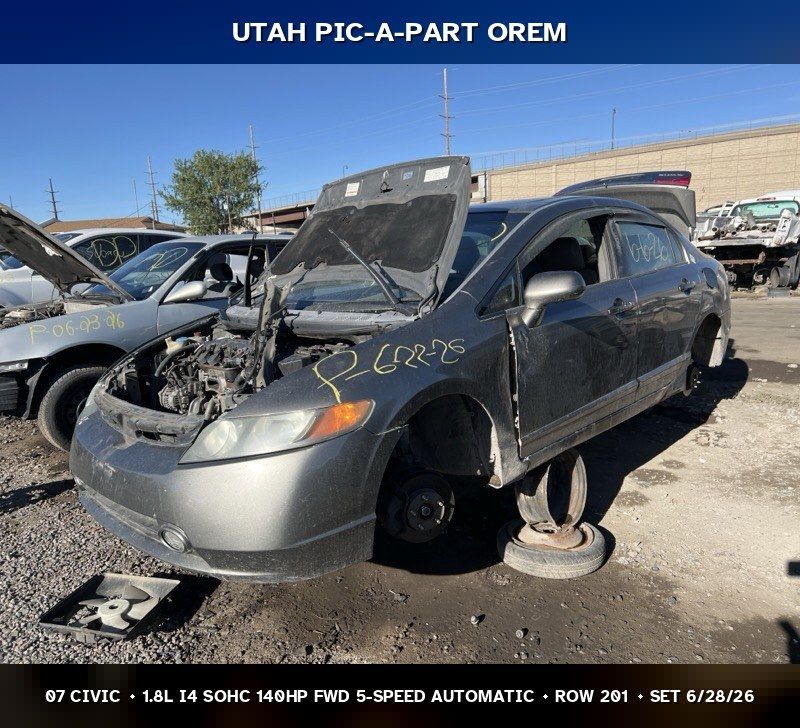 2007 Honda Civic FA Parts - UTPAP Orem
