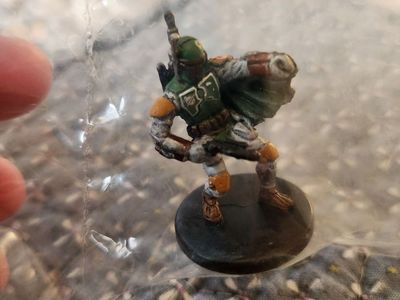 Star Wars Boba Fett Mercenary Commander 57 action figure and card (53/60).