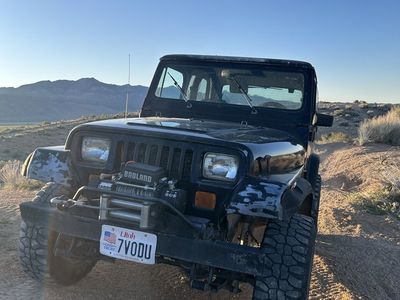 1992 Jeep Wrangler YJ 4.0 – Manual – Clean Title – 4 wheel drive - Runs Great
