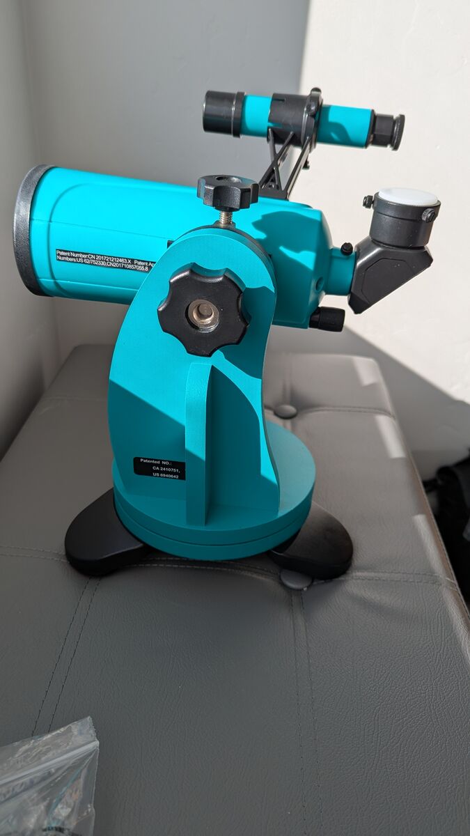 Real Sarblue Maksutov Telescope For Homeschool Science With 20mm Lens - Look Inside for Telescope Ed