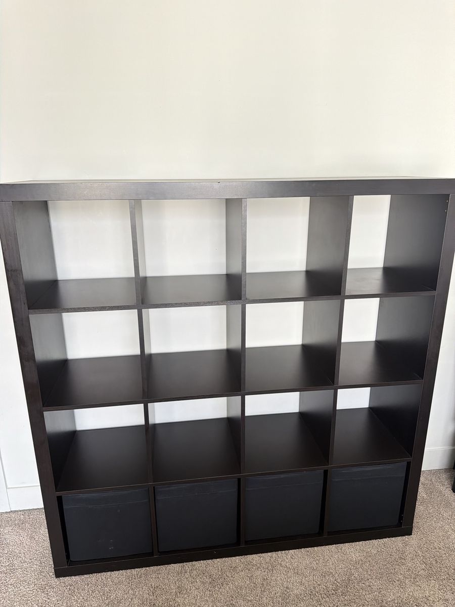 4x4 storage shelf unit