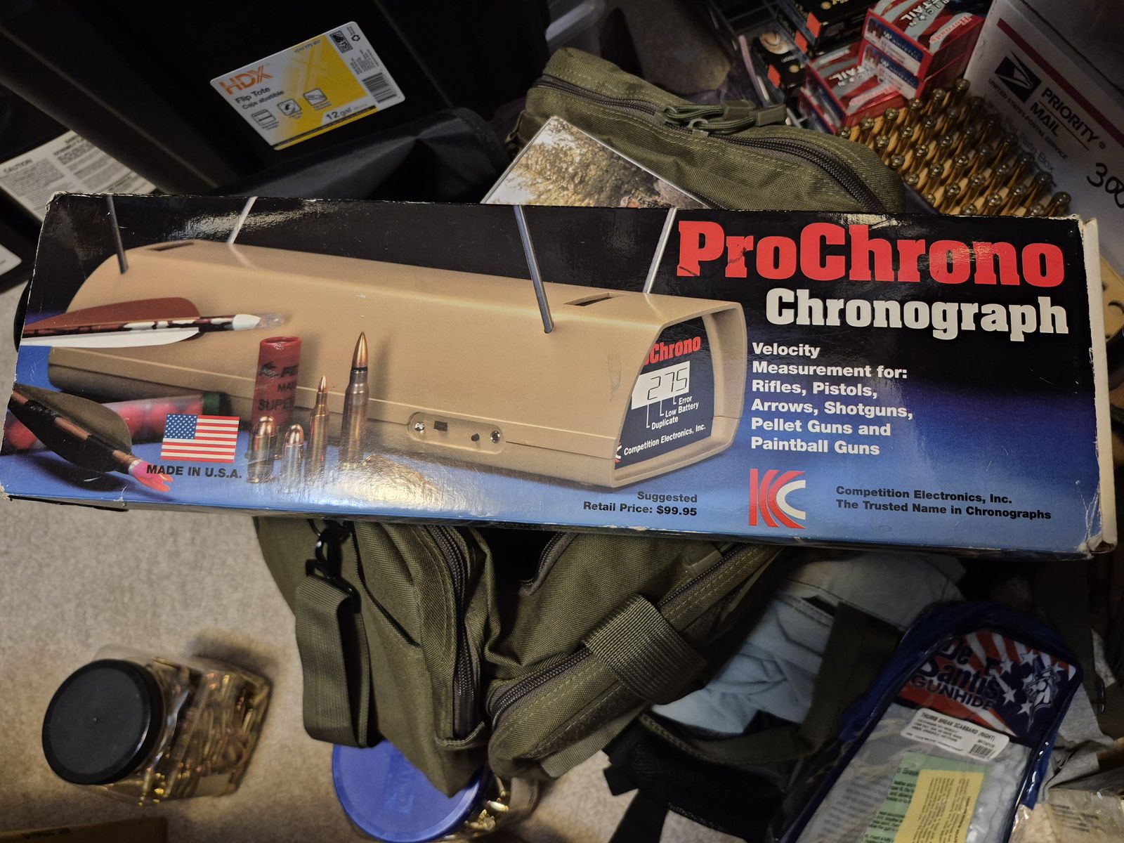Competition Electronics ProChrono Chronograph Velocity Measurement for Rifles, Pistols, Arrows, Shotguns