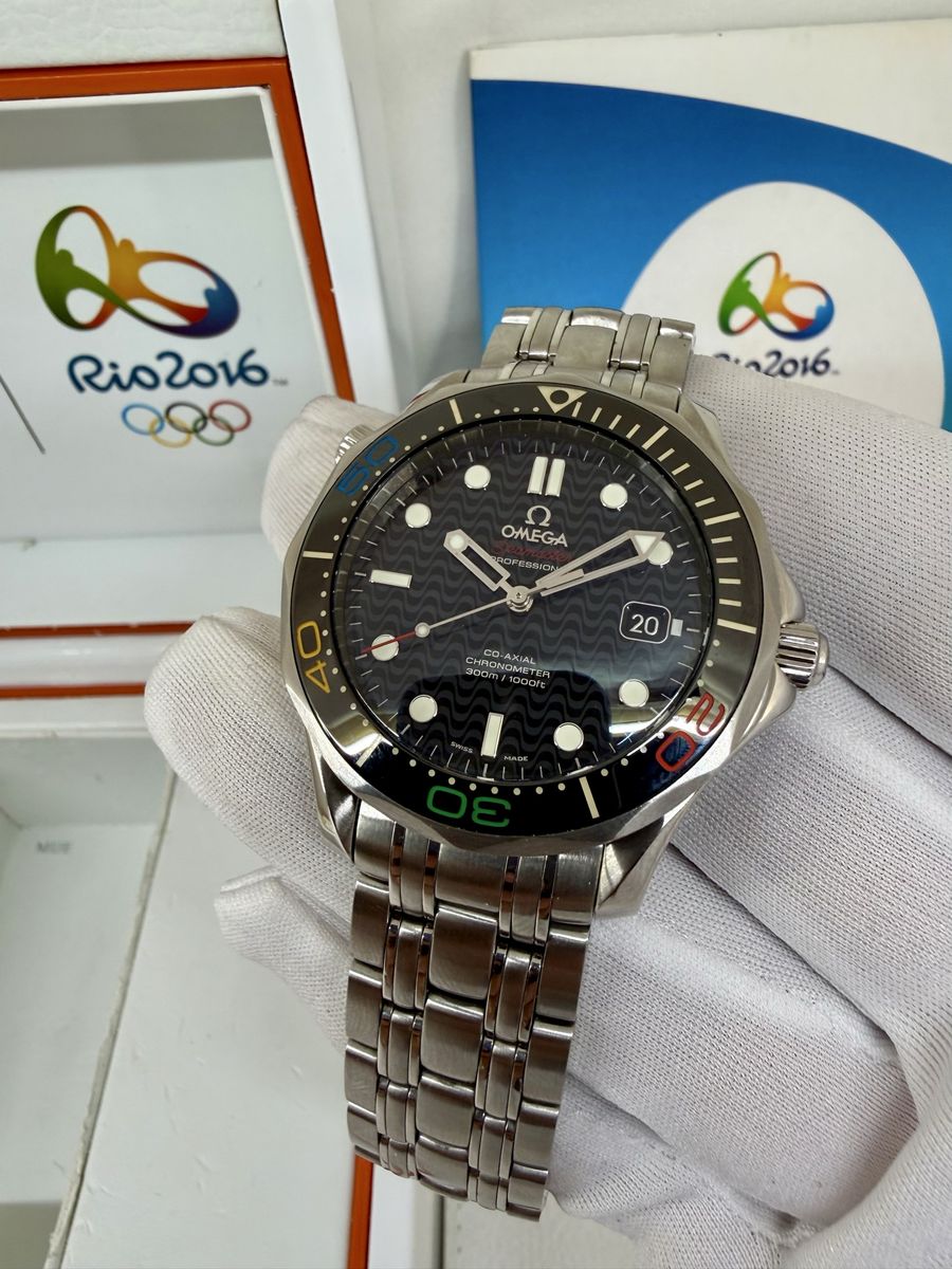 Omega Seamaster Diver 300M "Rio 2016" Limited Edition Full Set — Ref. 522.30.41.20.01.001