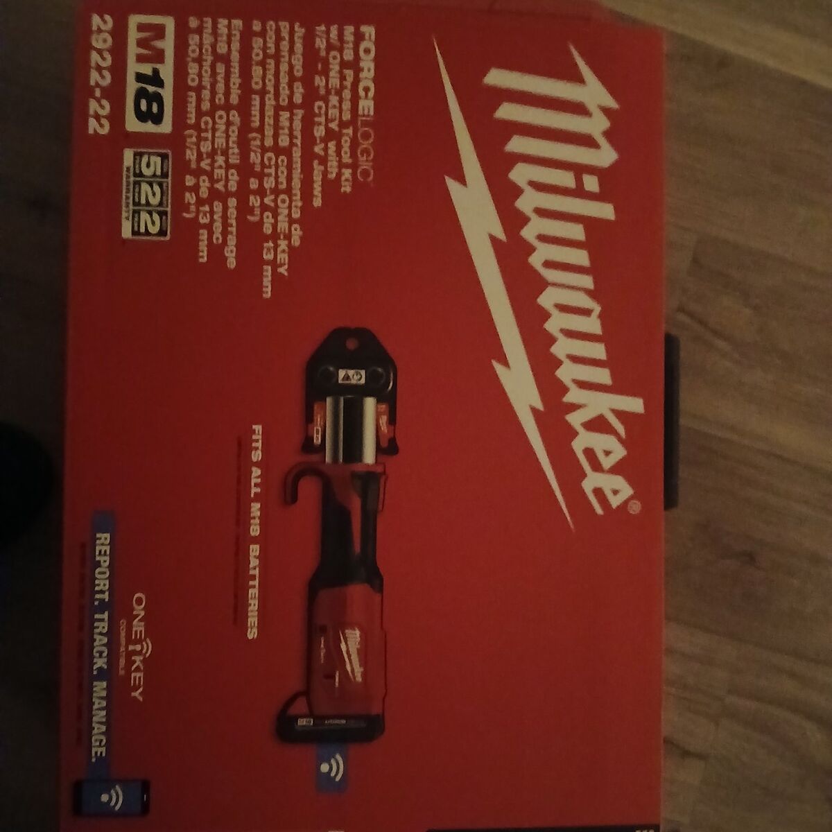 Milwaukee m-18 crimp tool
