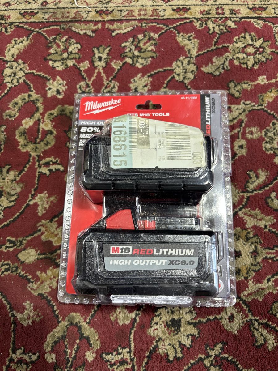 Milwaukee 6.0 batteries 