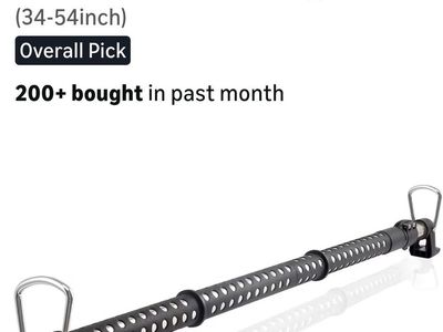 Heavy Duty Car Clothes Bar