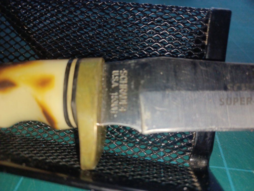schrade hunting knife